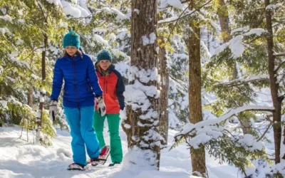 Snowshoeing in Stowe