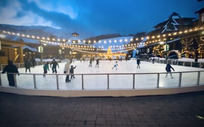 Spruce Peak Ice Skating