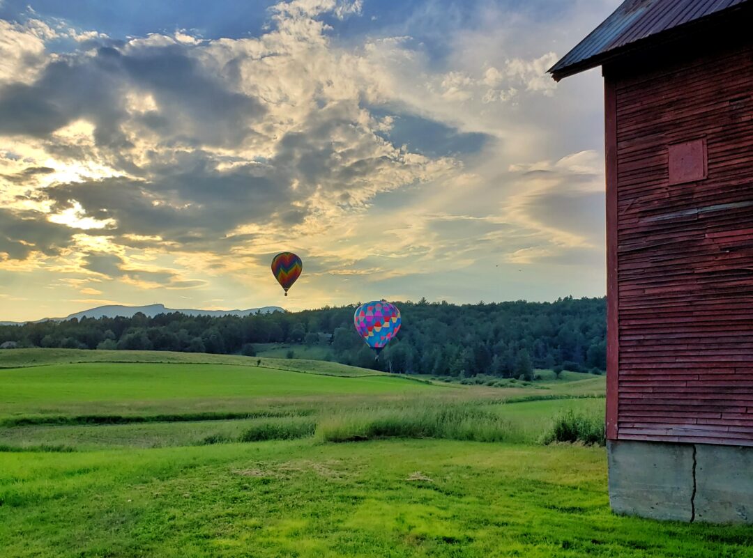 stowe balloon festival hot air balloons